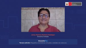 Maestra mentora presentó proyecto innovador en la tercera edición del conversatorio Docente TEC